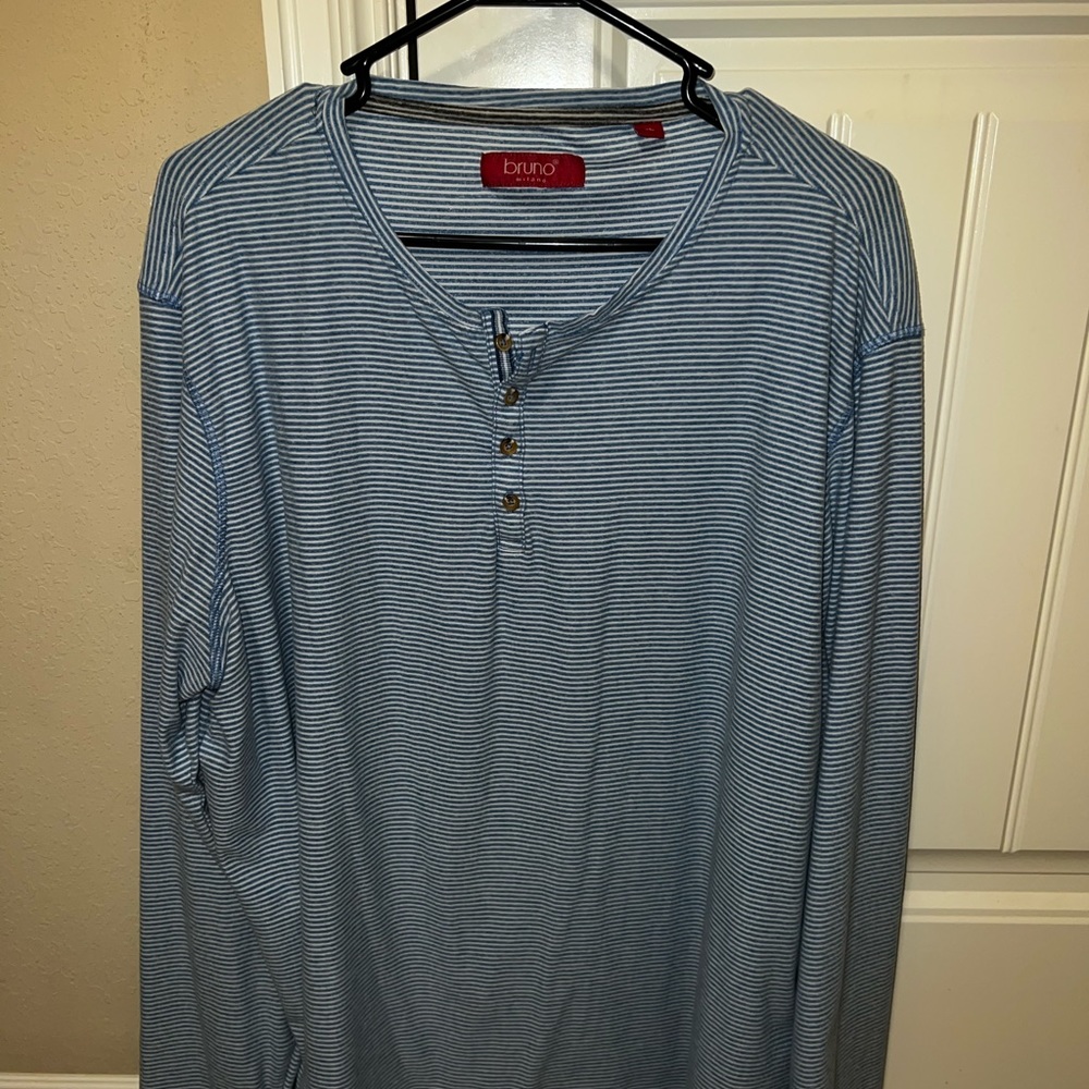 Striped longsleeve Henley